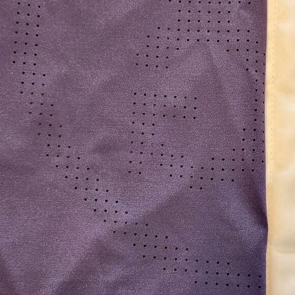 NWT G/FORE Golf Polo Shirt Tech Pique Quarter Zip Perforated in Twilight, sz L - Picture 12 of 12